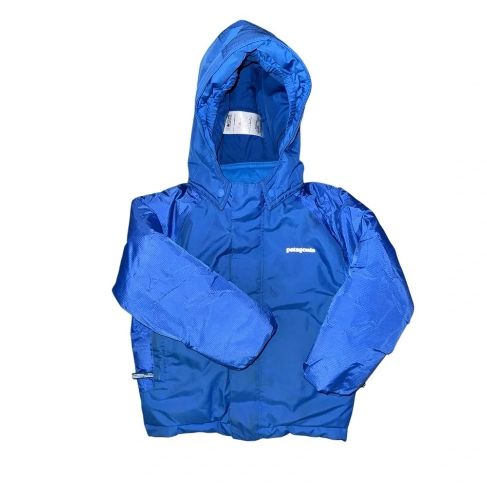 ▶️ Patagonia ◀️ Kids Boys Blue Winter Jacket 3T